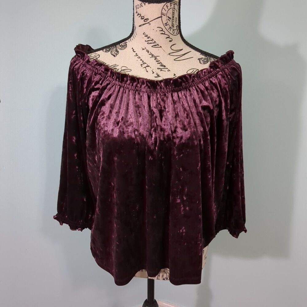 Gap Off the Shoulder Top Blouse Women's Medium